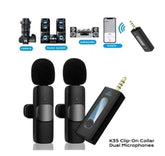 Wireless Collared Rechargeable Microphone