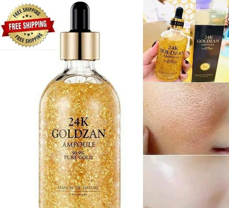 24k Gold Hyaluronic Essence Serum, 100 Ml